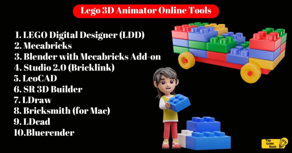 Lego 3D Animator Online Tools